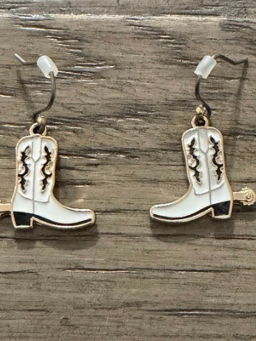 Lucky Brand Cowboy Boot Dangle Earrings